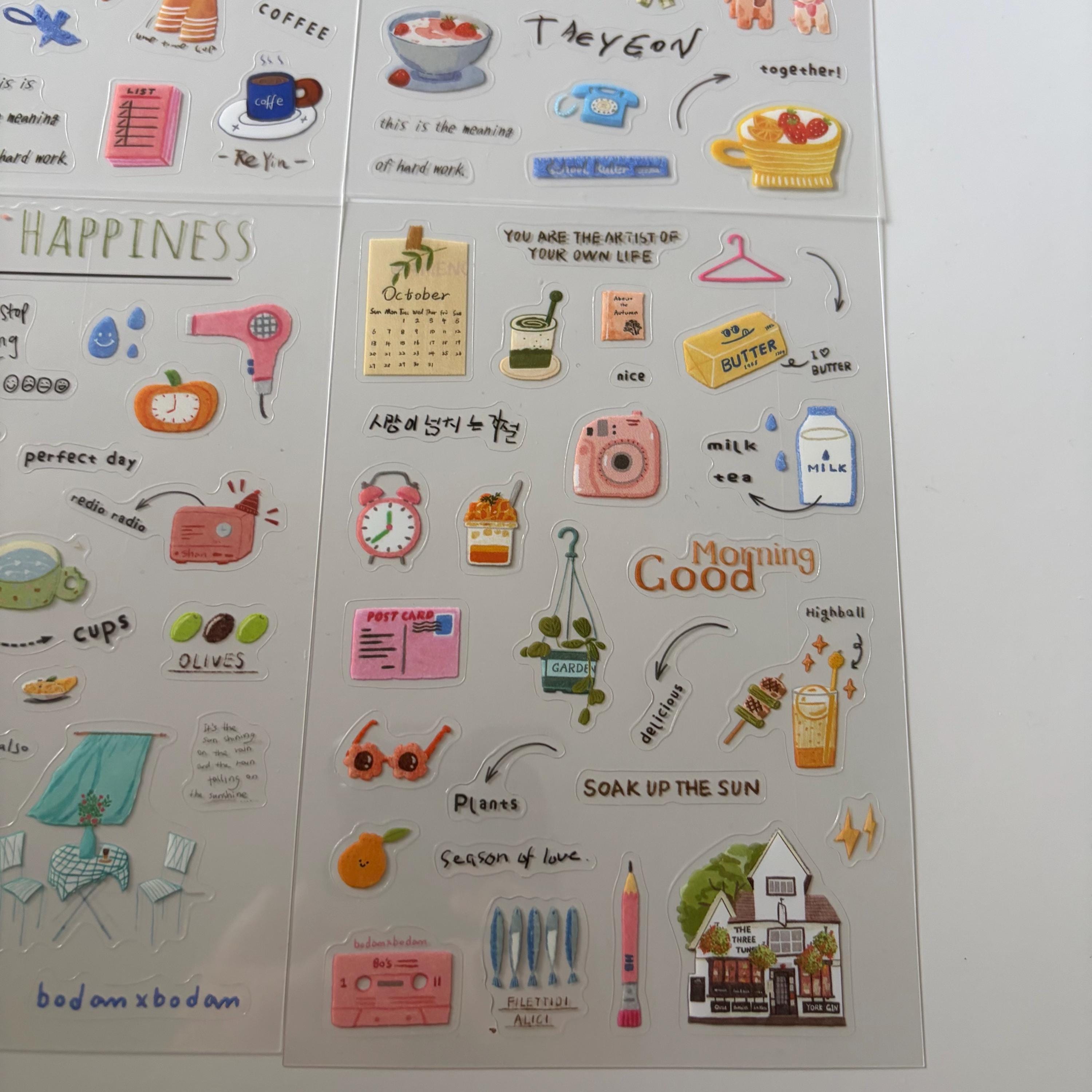 Colourful Modern Sticker Sheet