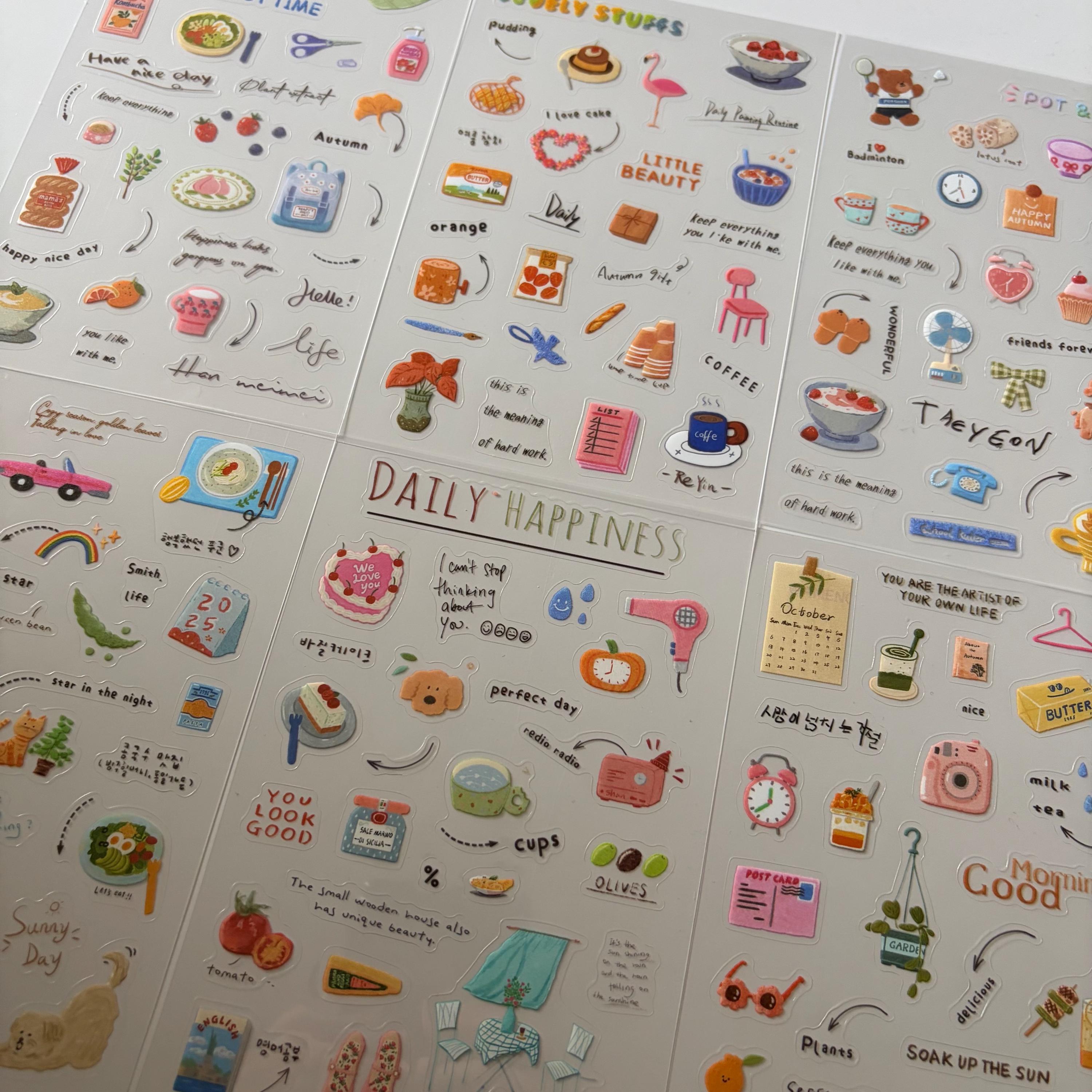 Colourful Modern Sticker Sheet