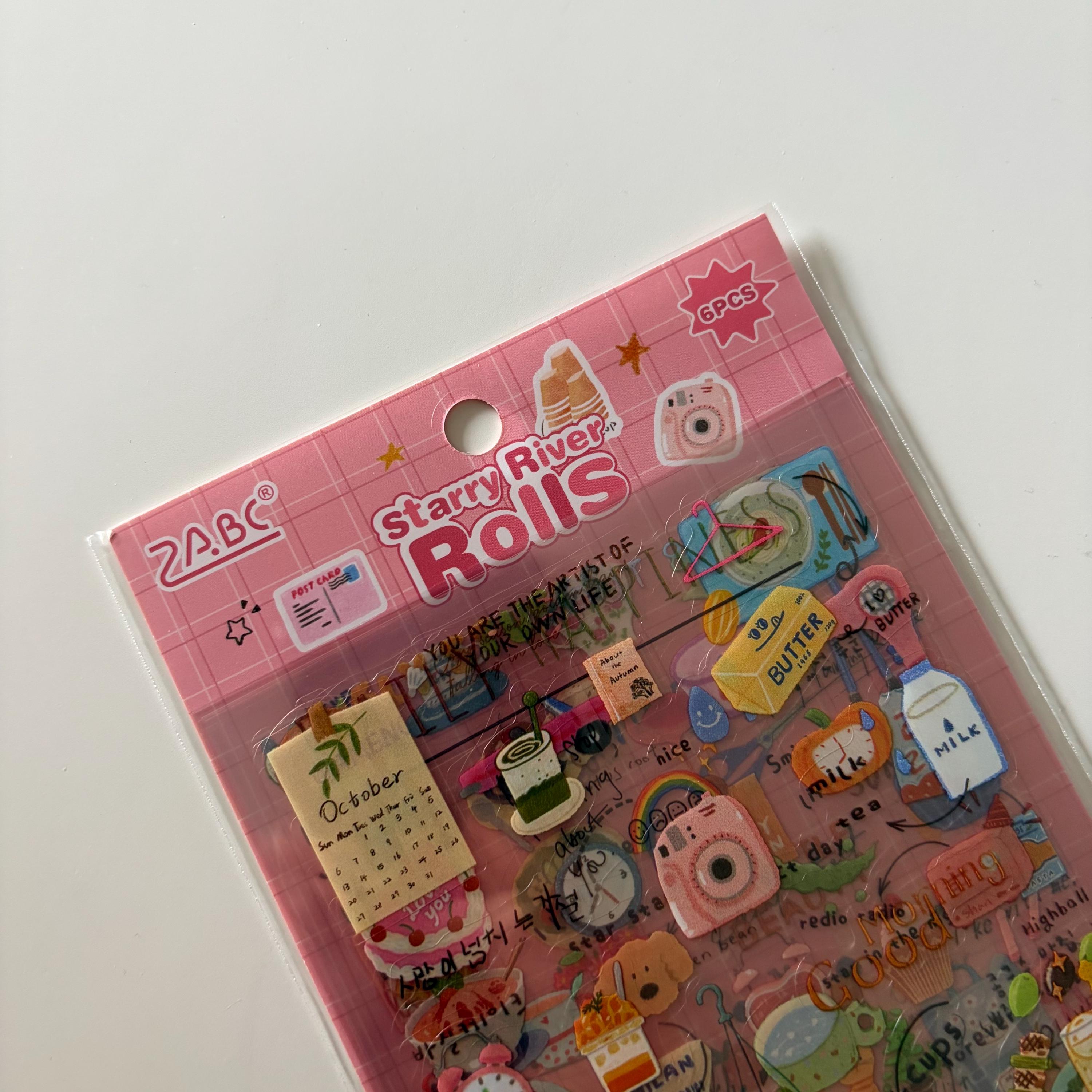 Colourful Modern Sticker Sheet
