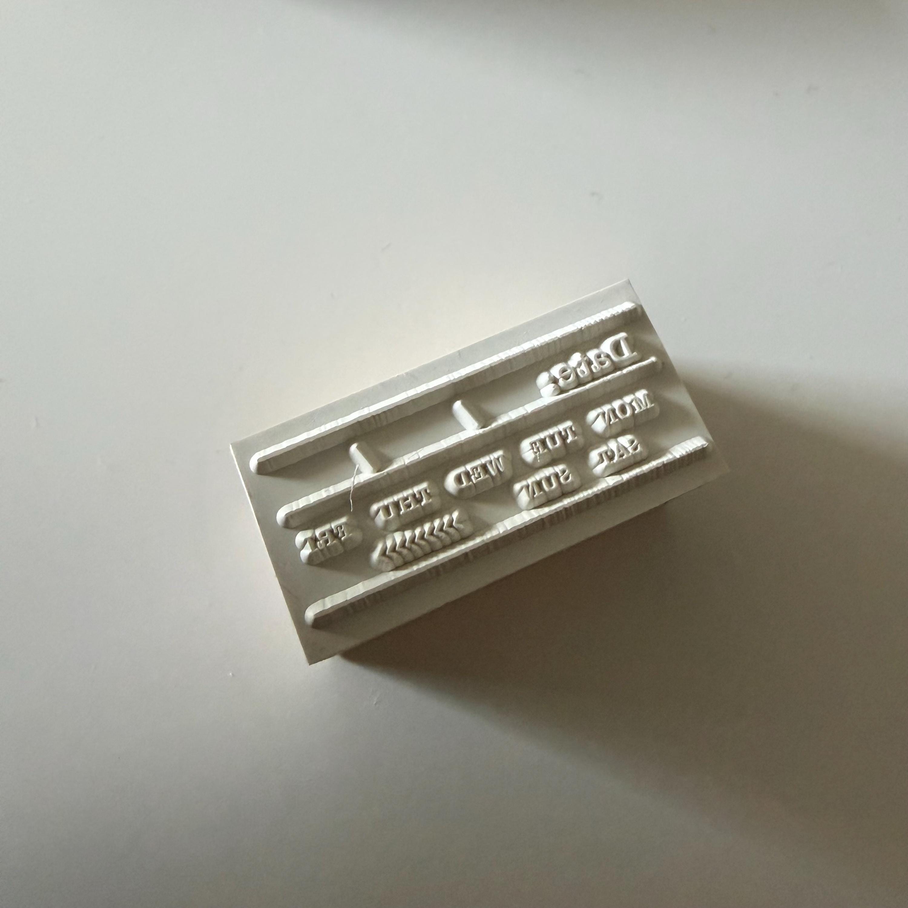 Date Calendar Stamp