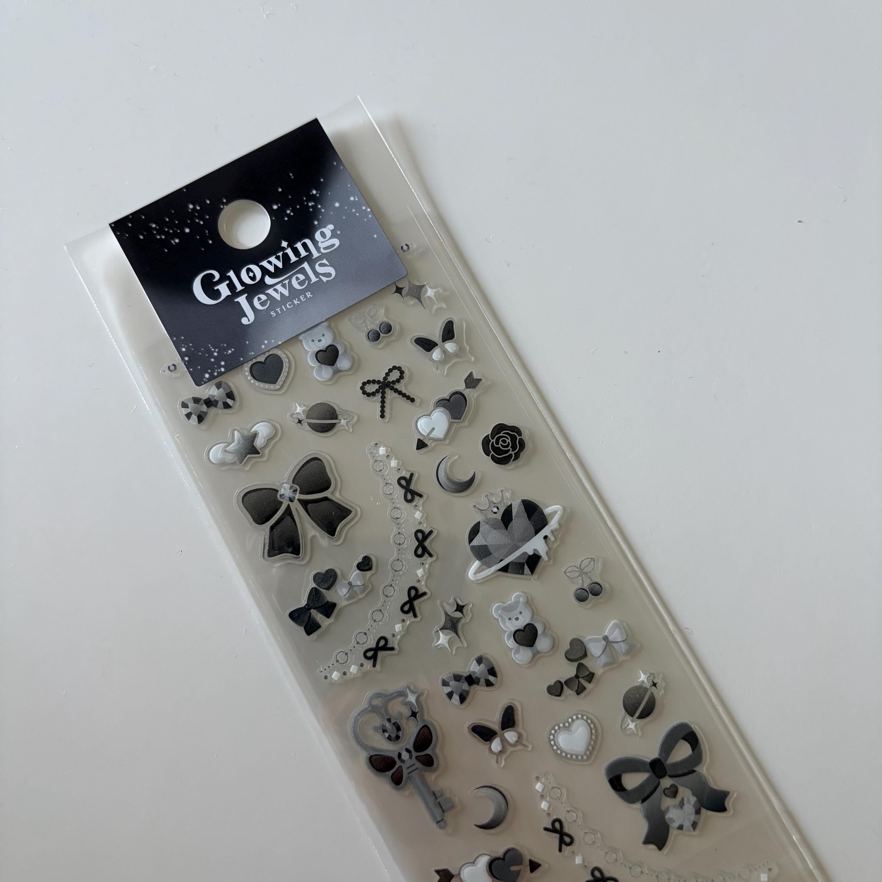 Glowing Jewels Sticker Sheet MIND WAVE Japan