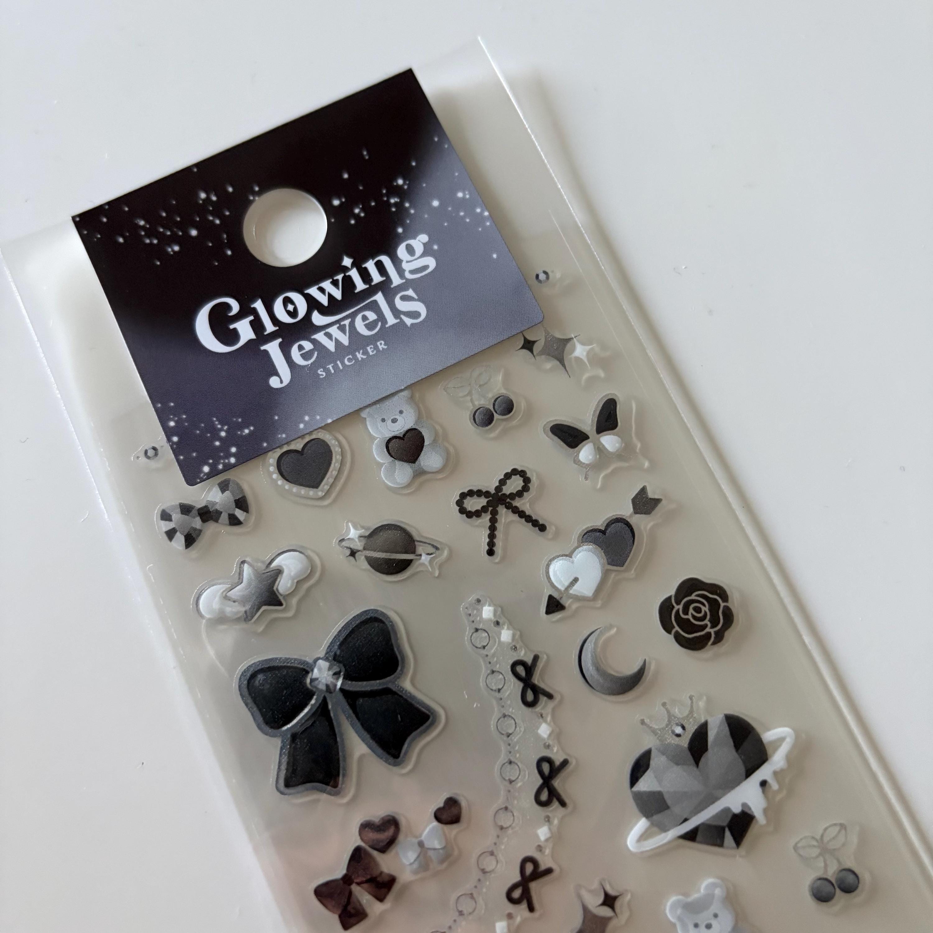 Glowing Jewels Sticker Sheet MIND WAVE Japan