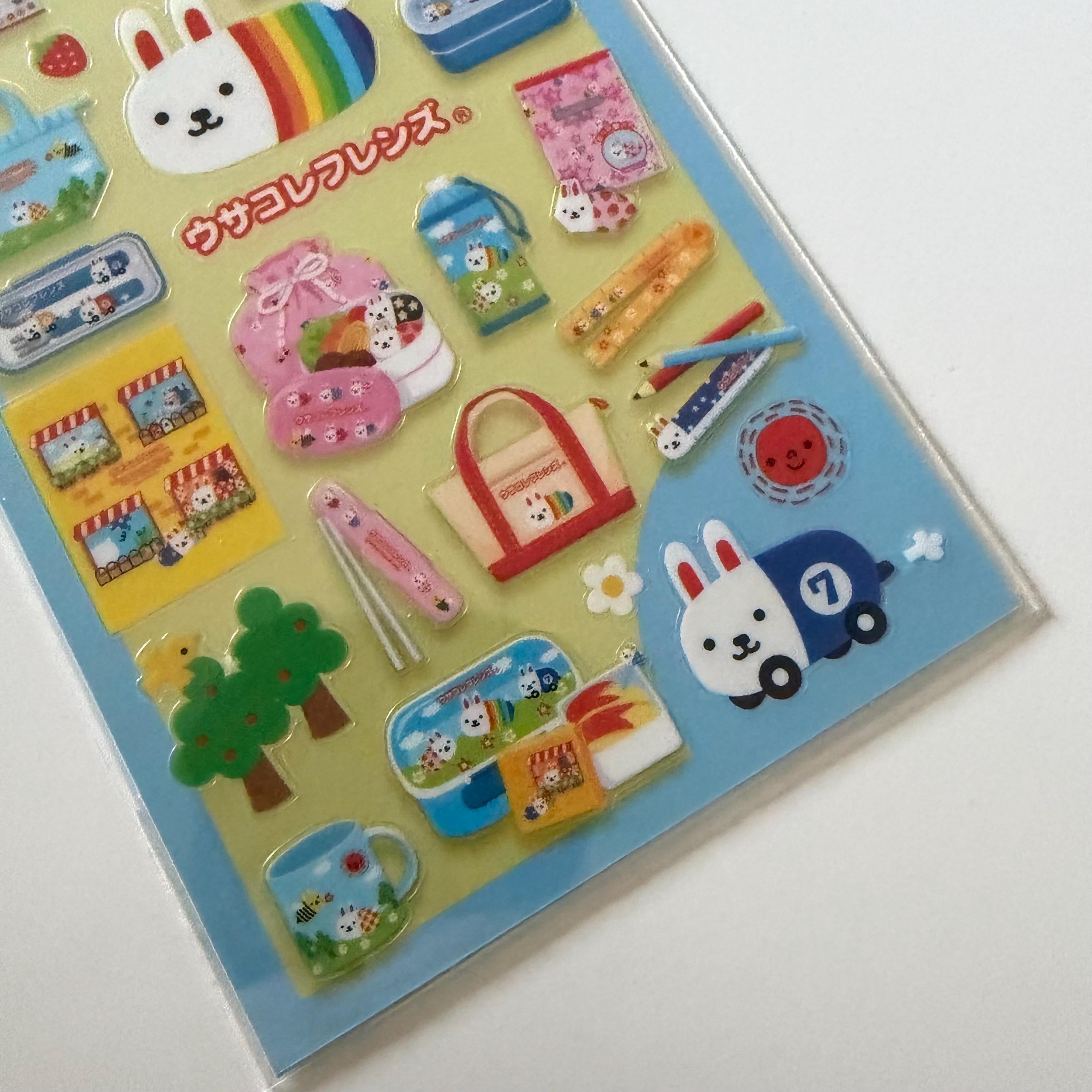 Usakore Friends Sticker Sheet | MINDWAVE Japan