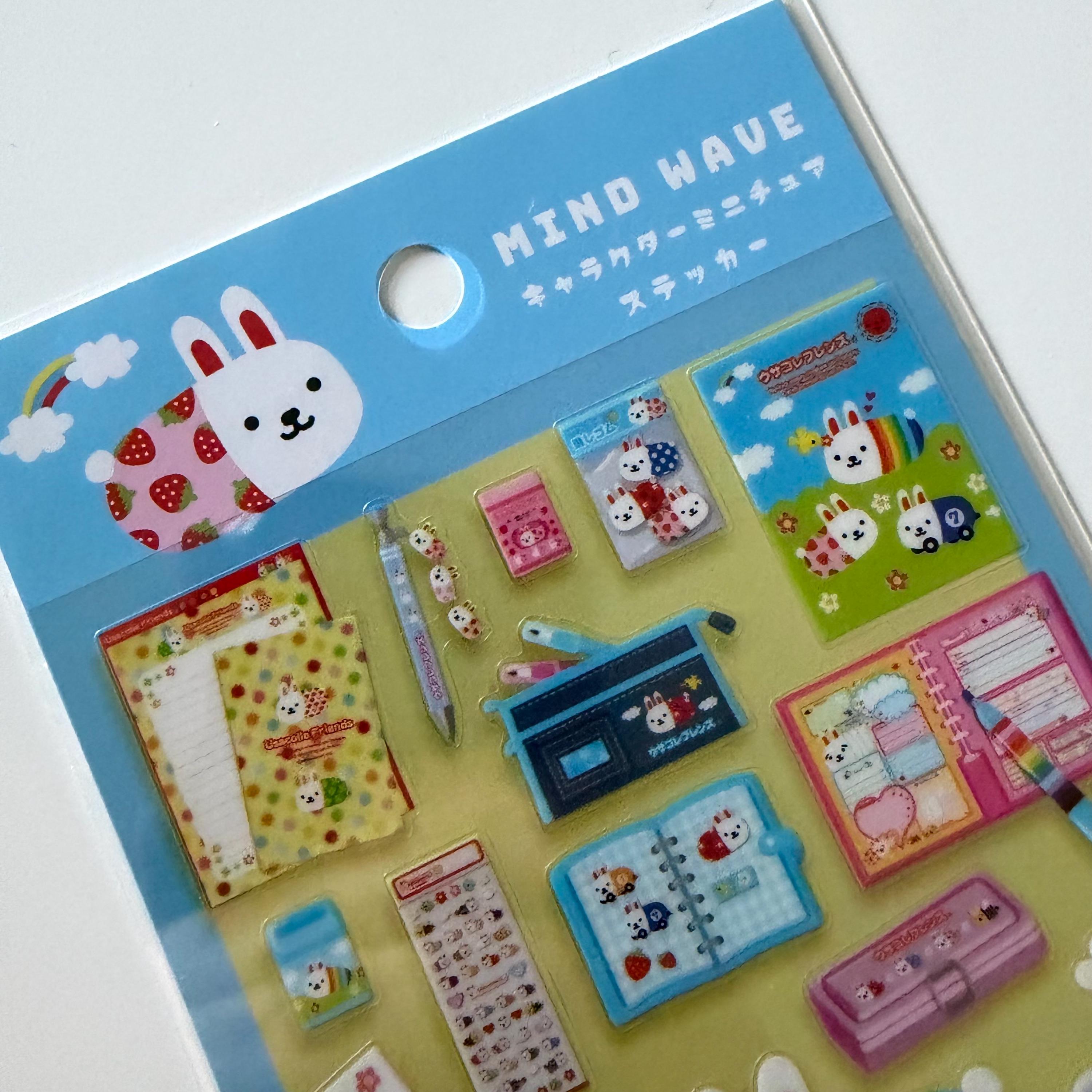 Usakore Friends Sticker Sheet | MINDWAVE Japan