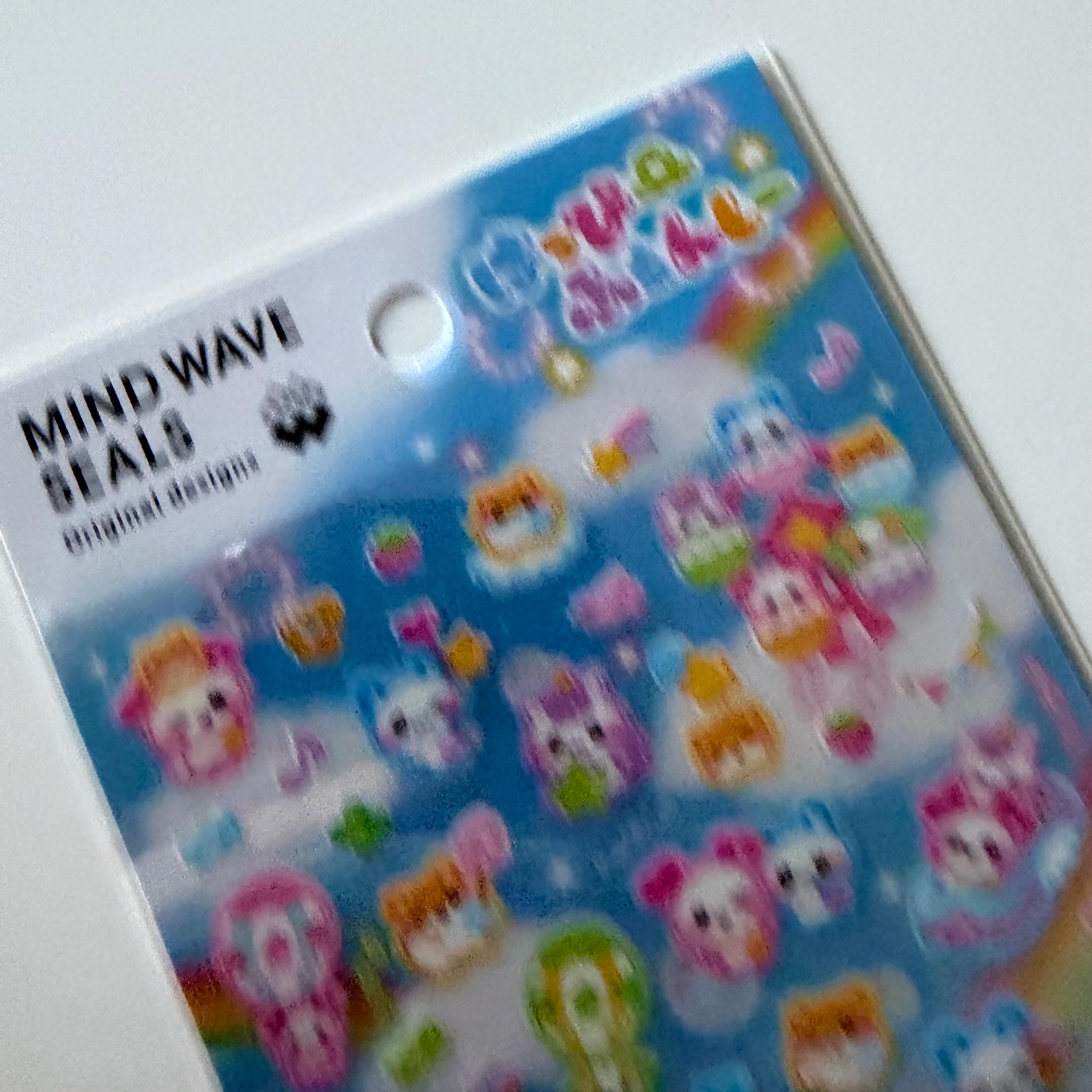 Happy Funshi Sticker Sheet | MINDWAVE Japan