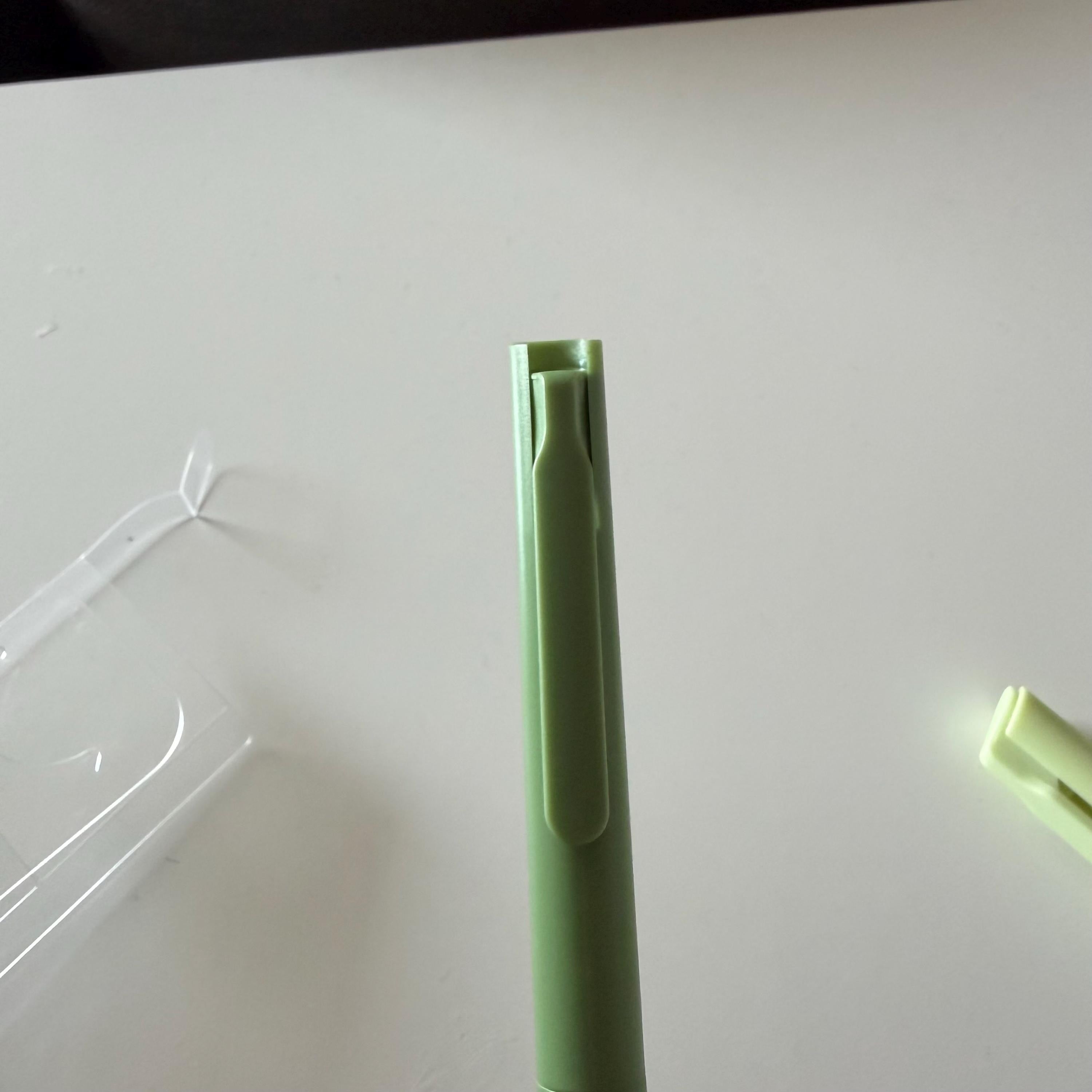 Set of 4 Matcha Green Pens Black Ink
