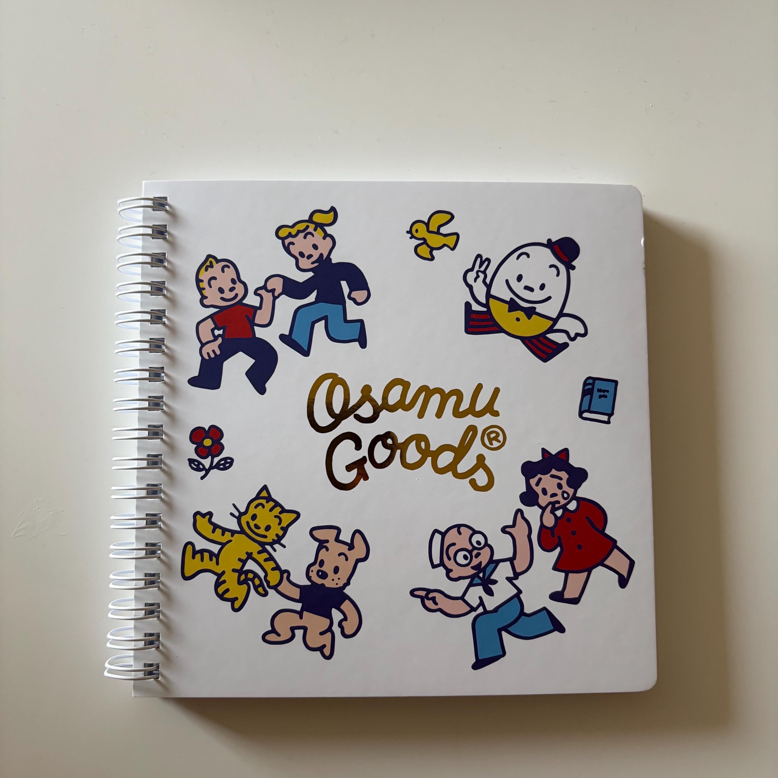 15cm Square Osamu Goods Notebook