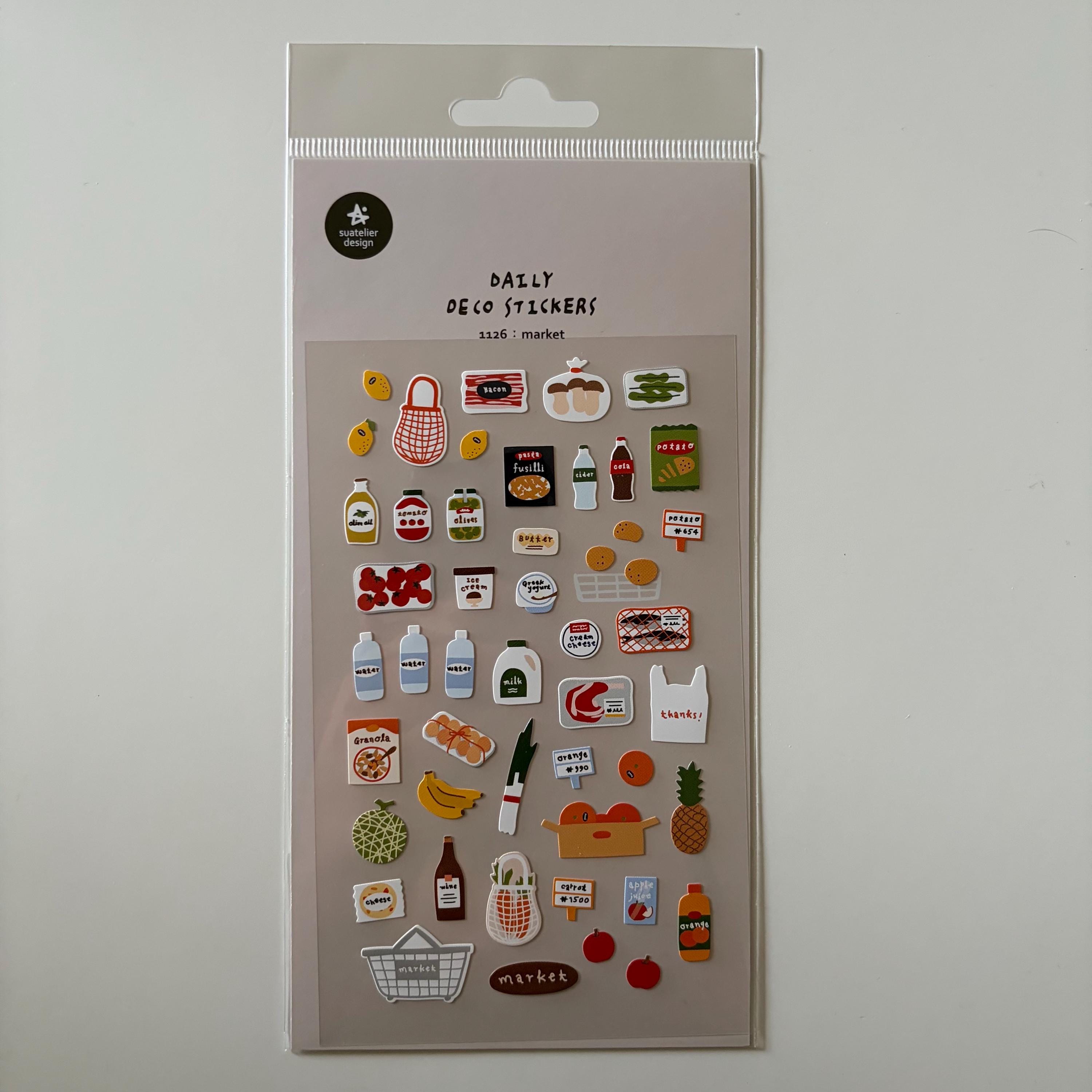 Market - Suatelier Daily Deco Stickers