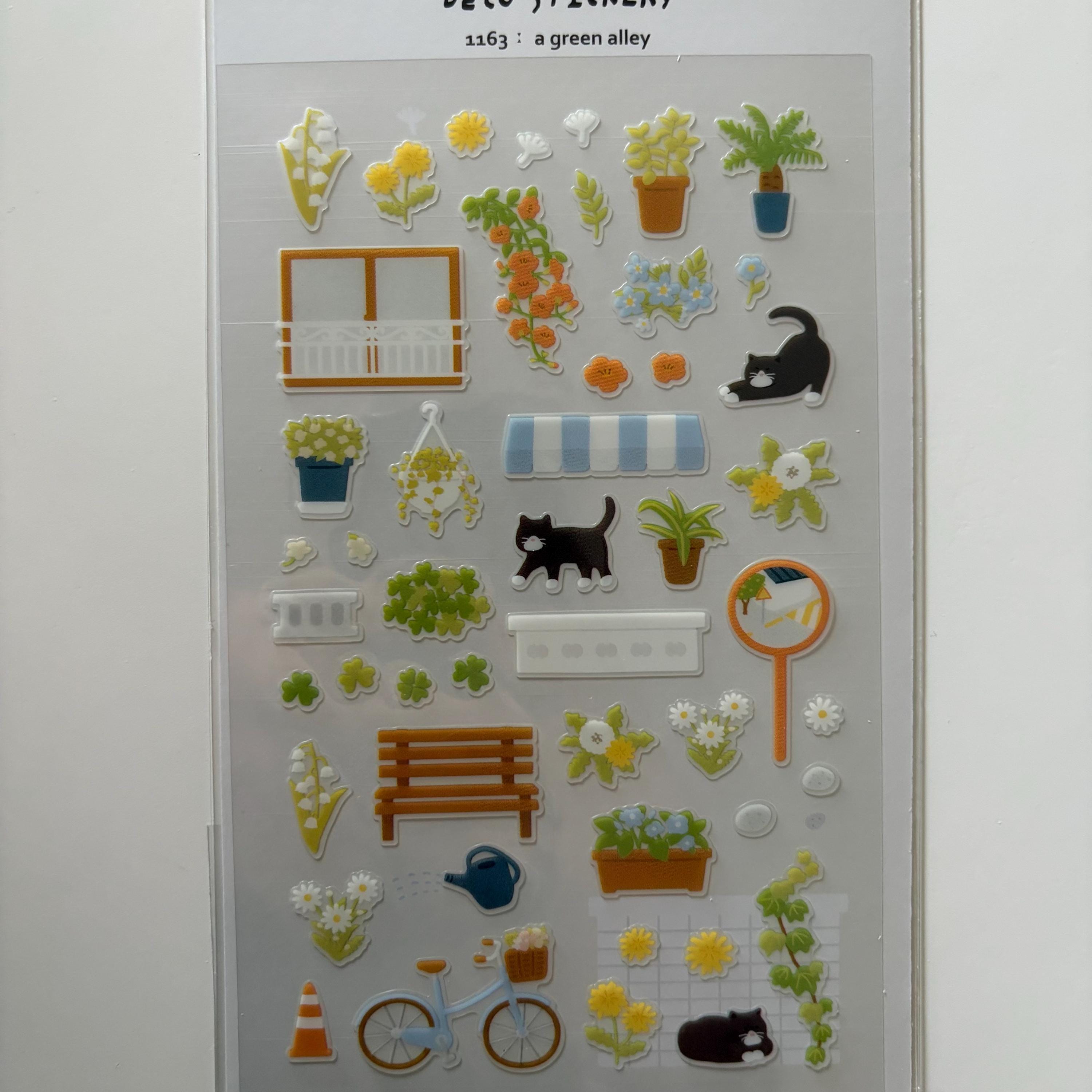 A Green Alley - Suatelier Daily Deco Stickers
