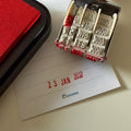 Vintage Style Wooden Date Stamp – Adjustable