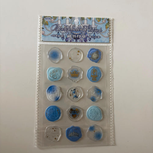 Butterfly Wax Seal Sticker Sheet – Blue