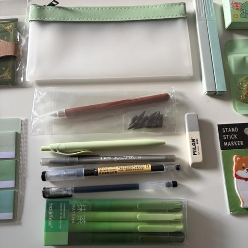 Back to School Green Stationery Bundle